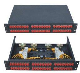 Coffret d'extrémité optique monté sur crémaillère de tableau de connexions de la fibre FC48 applicable dans la connexion de branche de l'arrêt de fibre