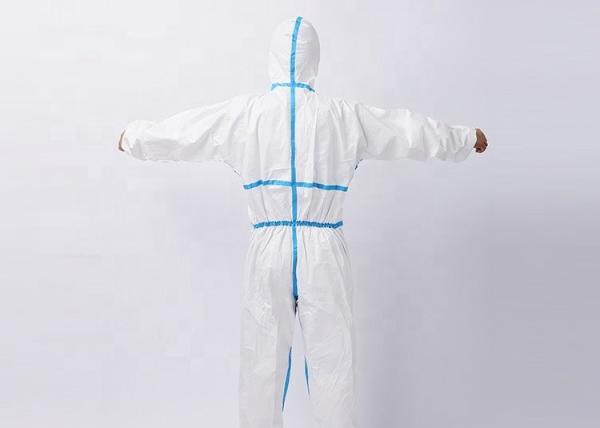 Non Sterile Sms Blue Or Green 110x130cm Disposable Surgical Gown For Hospital