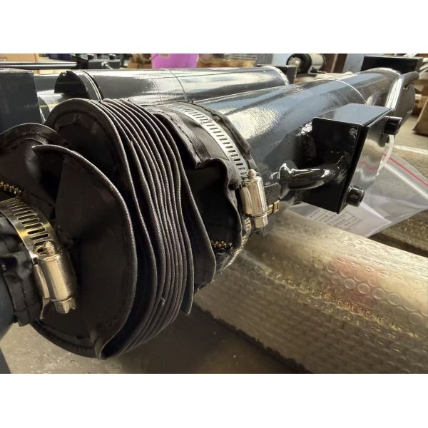 Custom Steel Hydraulic Piston Cylinder Double Acting With Hard Chrome Plated Protective Cover