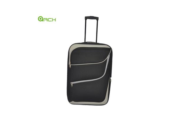 Polyester 20 3 Piece Expandable Cabin  Luggage Set With 2 Front Pockets