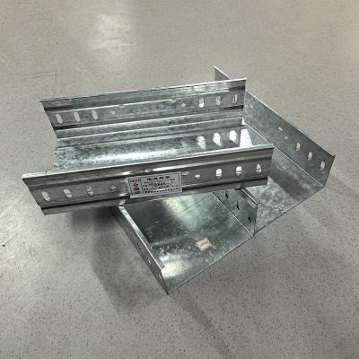 Galvanized Building Cable Tray With Hot Dip Wireway Cable Tray 2m-6m Length