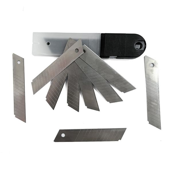 0.04mm Ultra Thin Utility Knife Blade 60# Steel Paper Cutter Blade 18mm