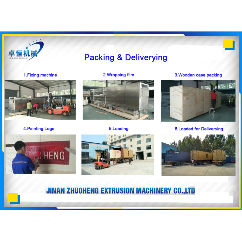 Vucumm Cooling Extrusion Italian Macaroni Pasta Making Machine for Customer Requirements