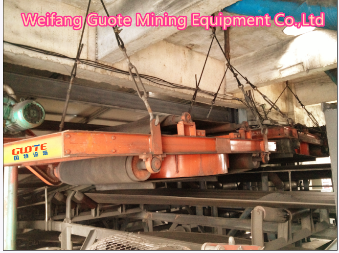 Долгая эксплуатация Электромотор серии 2023 RCDD Сухой самоочищающийся магнитный сепаратор