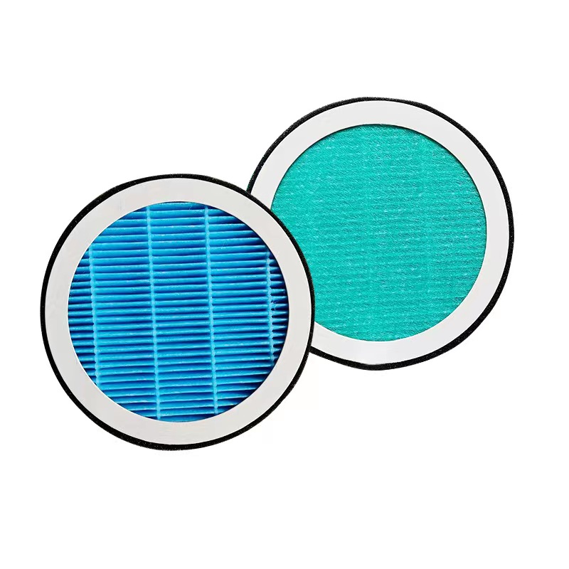 Round HEPA Air Filter with 99.99% Efficiency and HEPA 11-14 Media for Clean Rooms