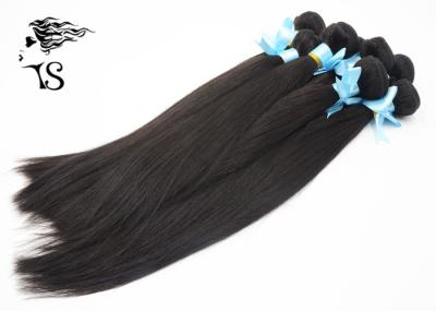 100% Malaysian Remy Weft Hair Extensions For African American Women Silky Straight