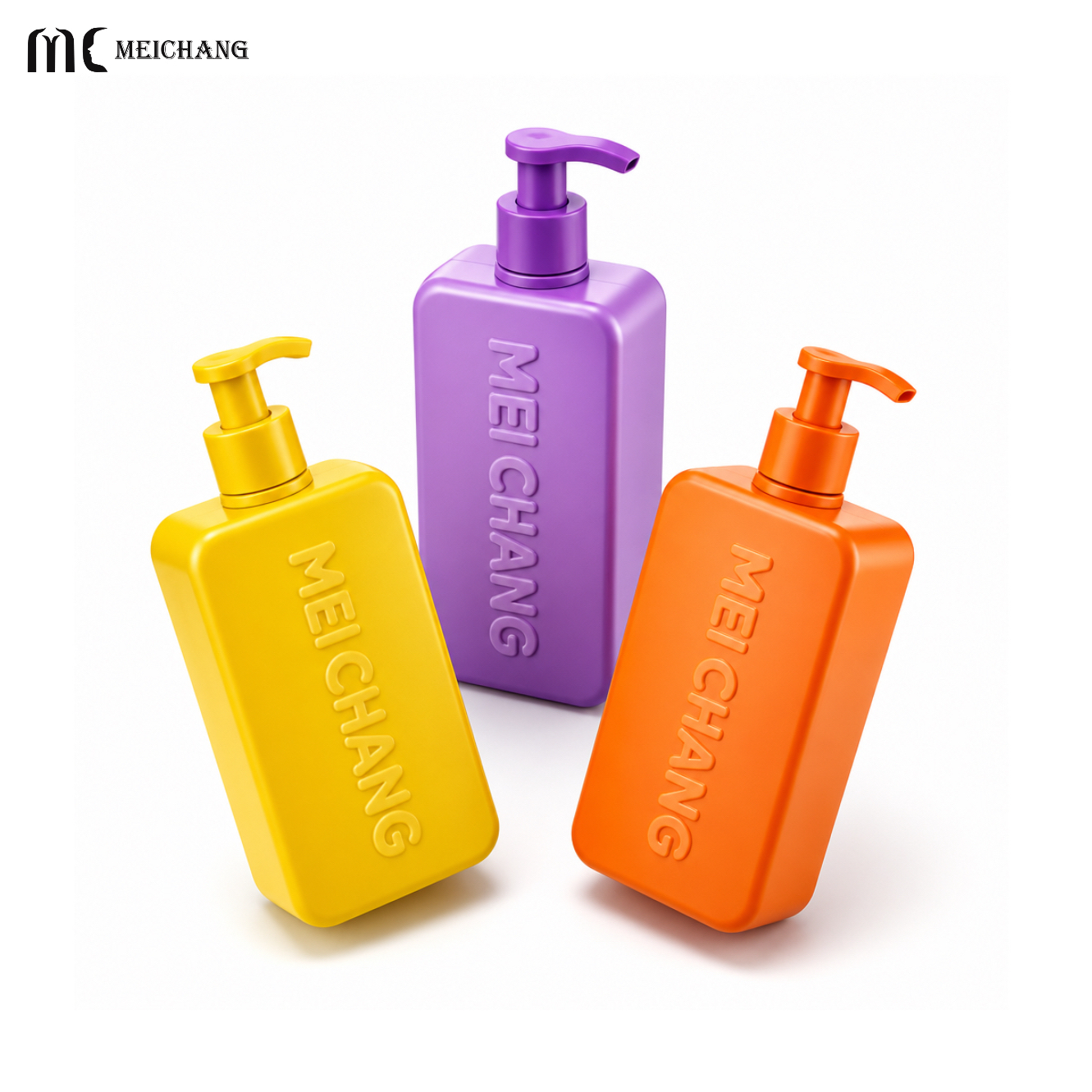 250ml/450ml/550ml/980ml Biodegradable PE Lotion Pump Bottle for Sunscreen & Body Care(MC-443)