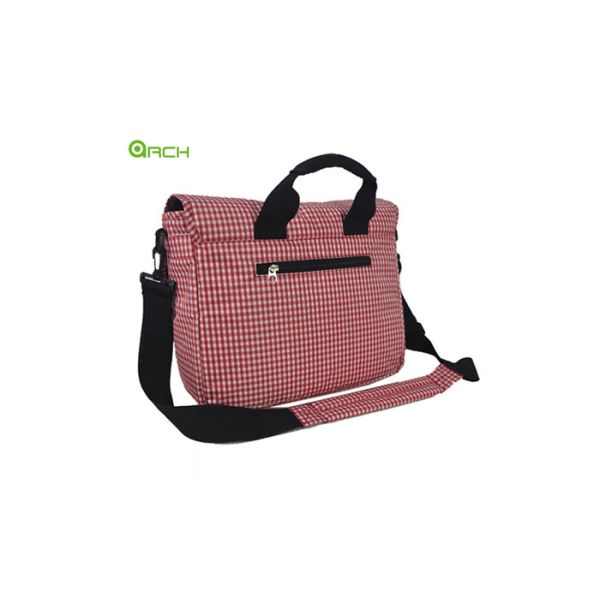 Laptop Compartment Mulitple Pockets Personalised Insulated Messenger Bag