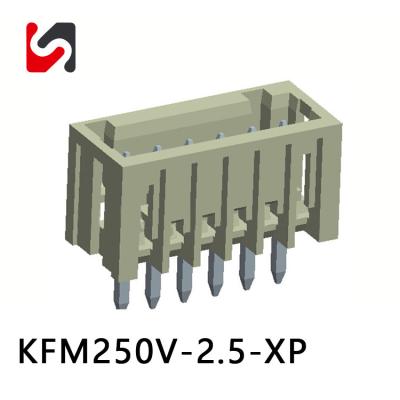 KFM250V-2.5 300V Recomendo 2.5mm Phoenix Plug-in Terminal Blocos Homem com Ul