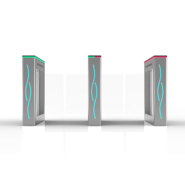 Flap Barrier Turnstile Access Control System Rotating Swing Gate AC220V 50Hz