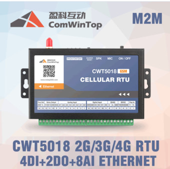 GSM telemetry controller RTU CWT5018 Remote Terminal Unit River Monitoring and Flood Control