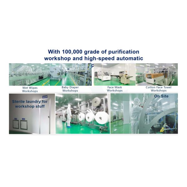 Химический свободный сухой Unscented мягкий устранимый обтирает ткань стороны чистую