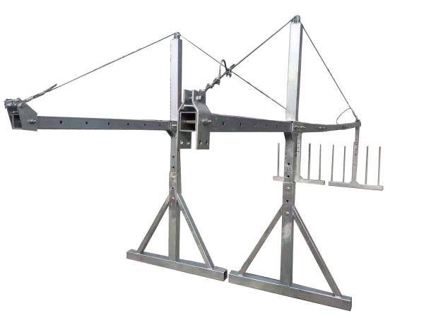1.5KW Swing Stage Platform 100m Lifting Building Maintenance