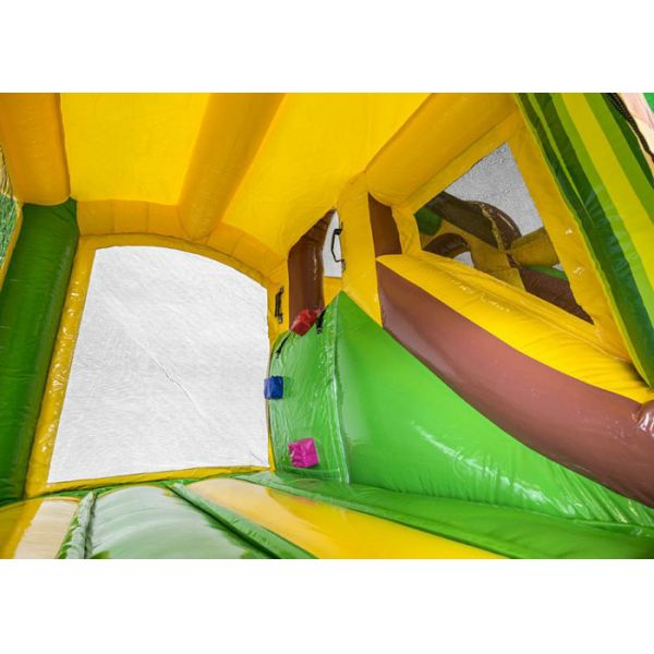 Water - Proof Plato PVC Kids Bounce House / Inflatable Bouncy Castle