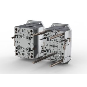 OEM / ODM: Двойная инжекционная формование и прозрачные умные очки поддержка корпуса (1 * 4) No.23786