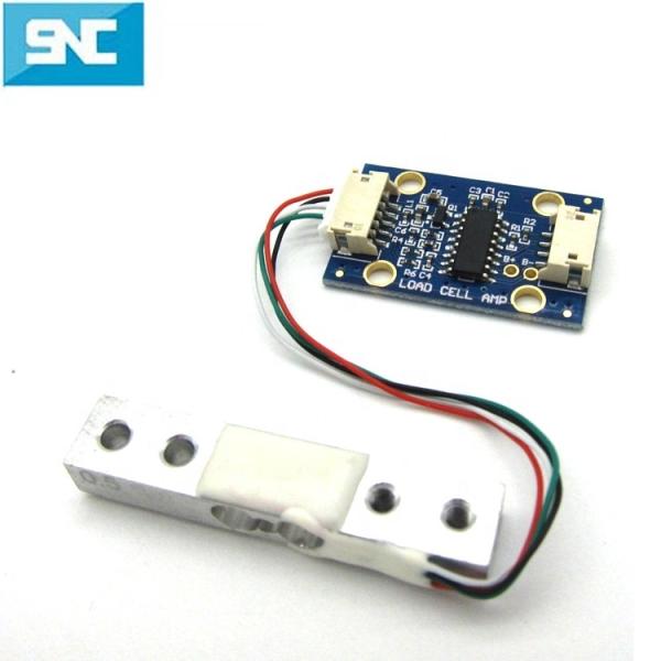 Capteur de cellules de charge à échelle de poche numérique de 500 g avec une sensibilité de sortie de 0,7 ± 0,1 mV / V et une construction en alliage d'aluminium robuste