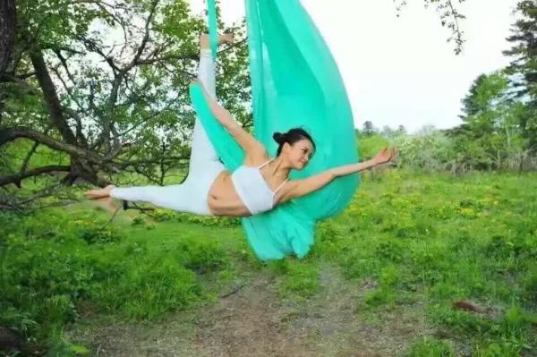 High quality Yoga hammock full set Anti-gravity Aerial Yoga swing including the accessory