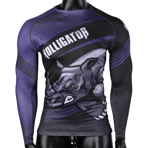 Lightweight And Durable Unisex Sublimated Custom Print NO Gi Compression Wear For Martial Arts