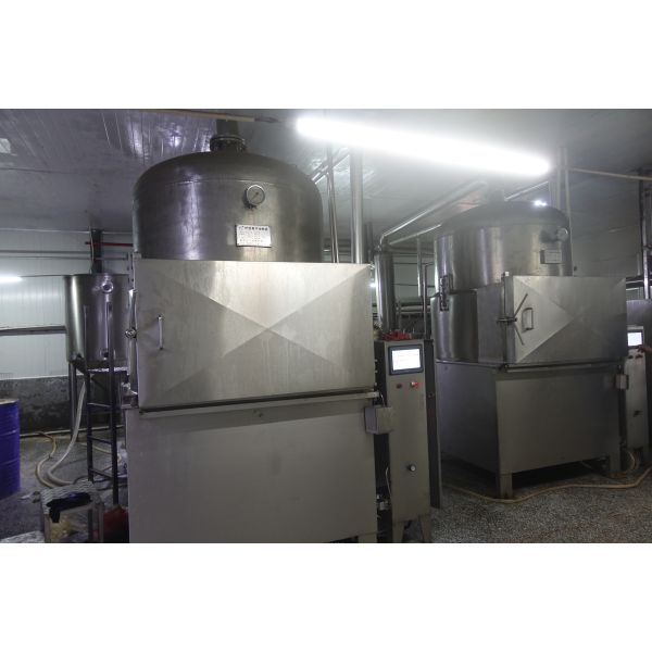 Snacks / Fruit Continuous Vacuum Fryer Steam / Thermal Oil Heating Operate Stability