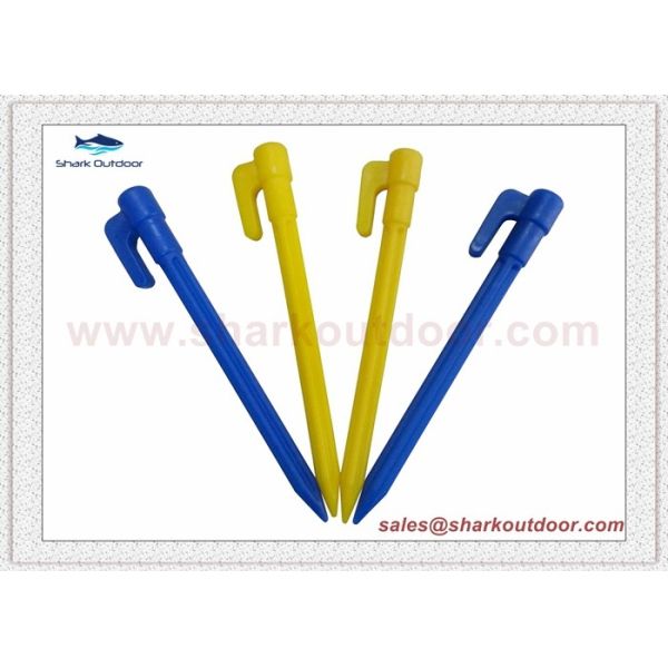 Best lightweight Plastic awning peg for softer ground