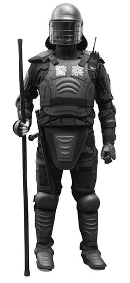 Heavy duty Body Protector for Police Riot Gear of Anti riot suit