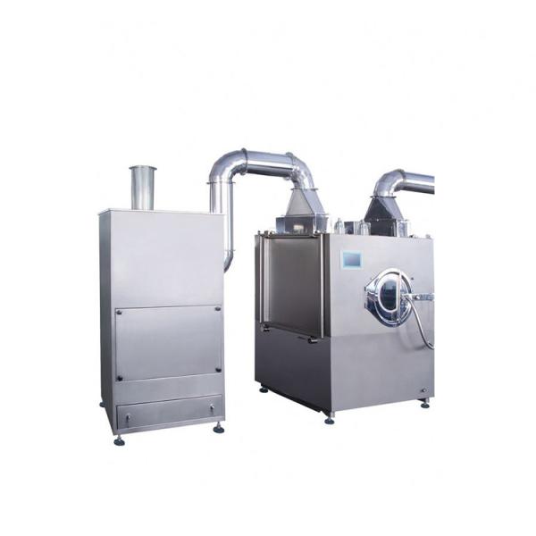 Stainless Steel Auto Coater Tablet Coating Machine 300kg / Batch Loading Capacity
