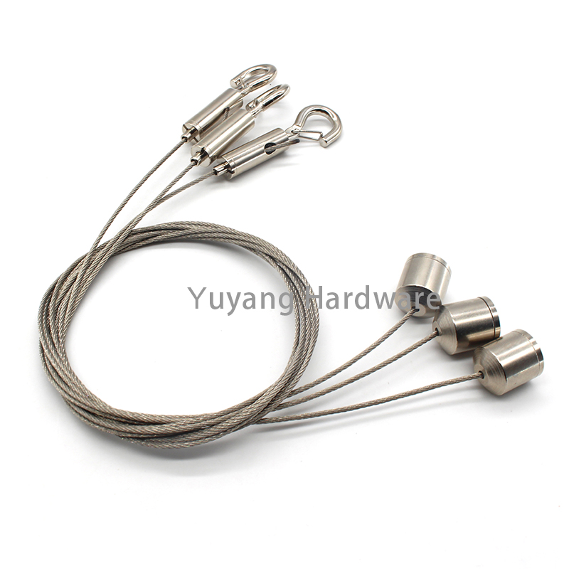 New Design Ceiling Hook Kit Adjustable Cable Hanging Kit Ceiling Lamp Attachment for Lights