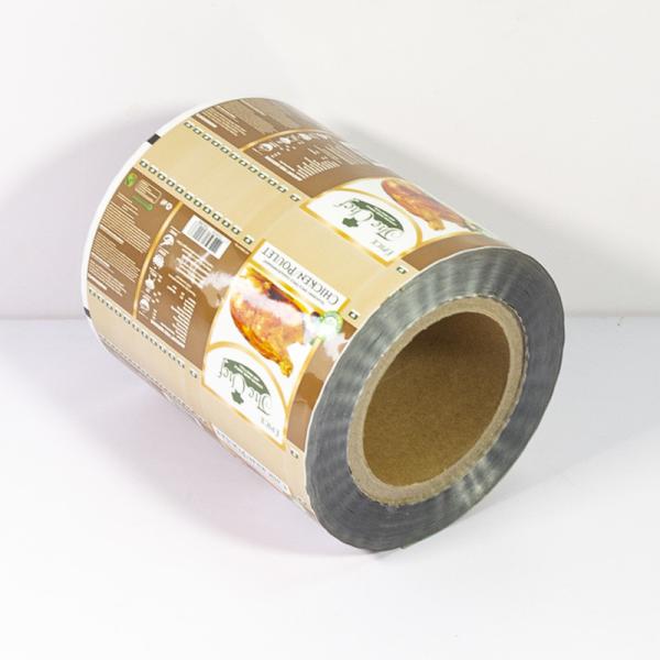 Custom Odor Roof High Barrier Automatic Packaging Roll Film Mylar Aluminum Foil Film