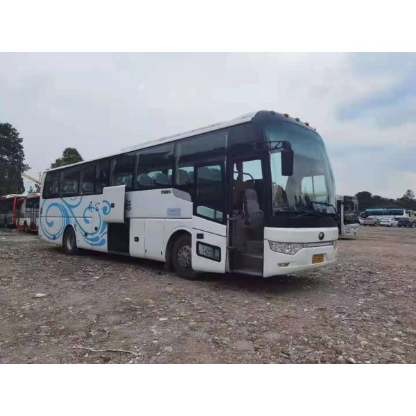 Used Yutong Bus ZK6122 49 Seats Steel Chassis Double Doors Used Passenger Bus Left Hand Drive WP.10 Rear Engine