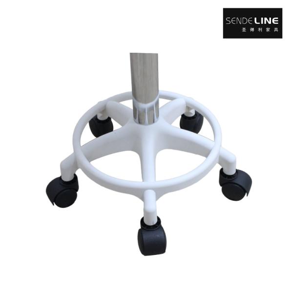 Tabouret de levage rotatif rond en PU, coussin de moulage par fermentation unique de 330 mm de diamètre