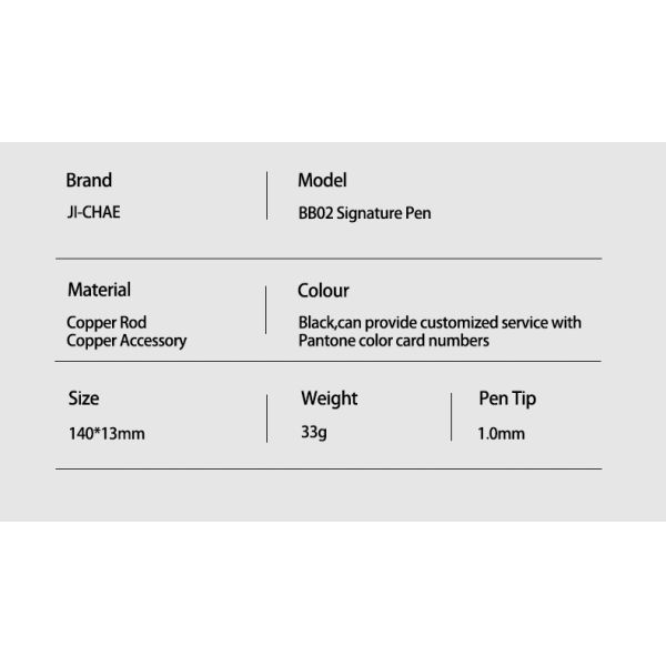 Metal Matte Twist Signature Pen 1.0mm Business Office Bullet Ball Pen