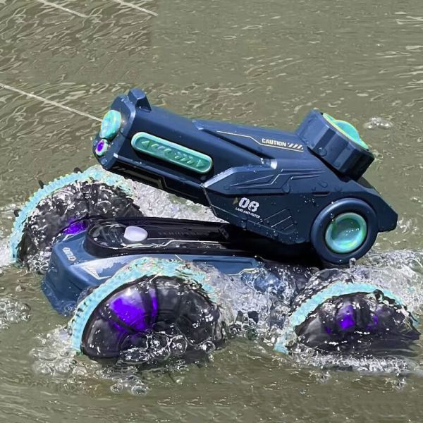 Automatic Water Suction Remote Control Vehicle with Indoor-Outdoor and Water Spray