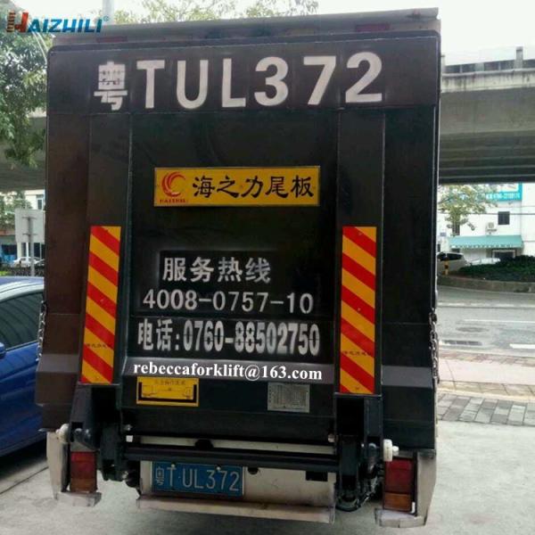Hot selling excellent quality 1500kg steel/aluminum hydraulic van truck tail lift