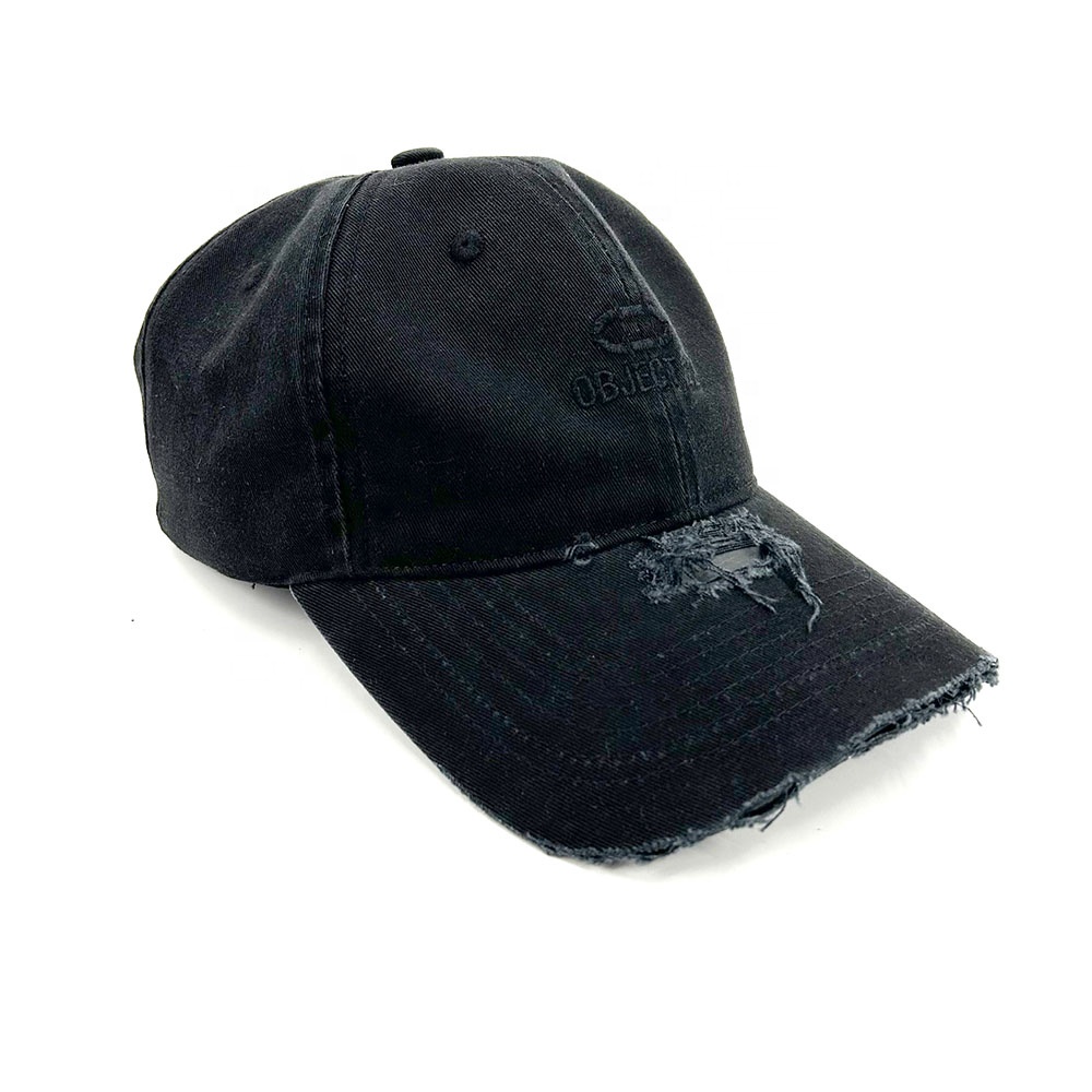 Distressed Washed Cotton Dad Hats Adjustable