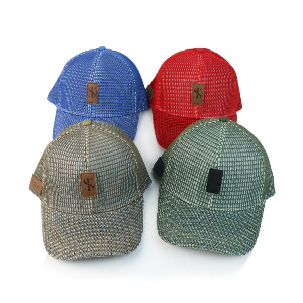 Full Mesh 6 Panel Quick Dry 58cm Fitted Baseball Cap