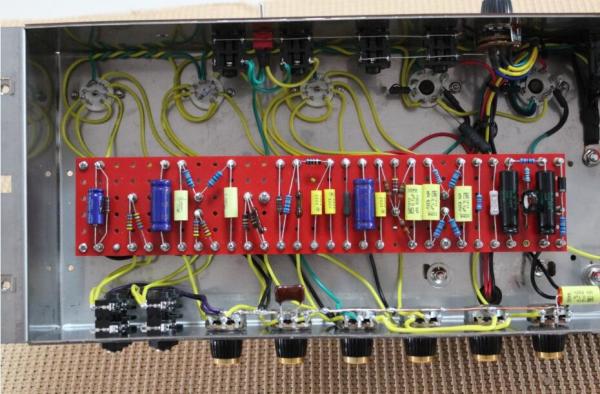 Marshall Style JTM45 Hand Wired All Tube Guitar Amplifier Head with Ruby Tubes 50W
