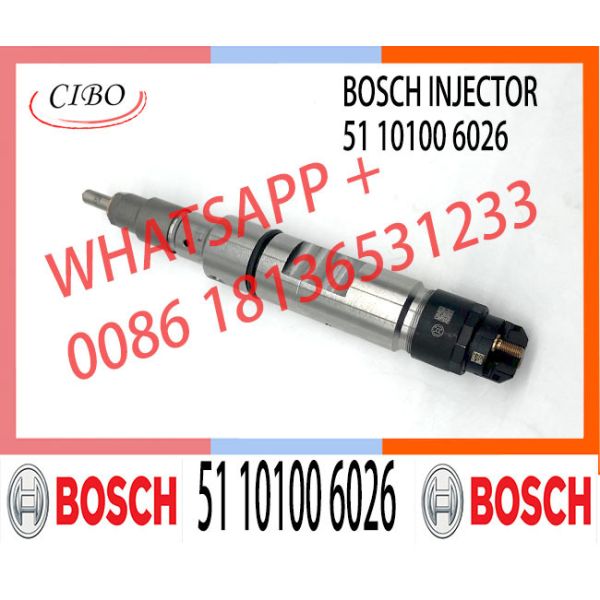 fast dispatch diesel fuel injector 0445120031 51 10100 6026 for MAN truck