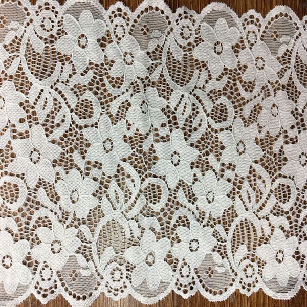 17.5cm  wide 2017  New Fashion  Lace Border/ underwear cotton lace edge in Ivory and Black Color