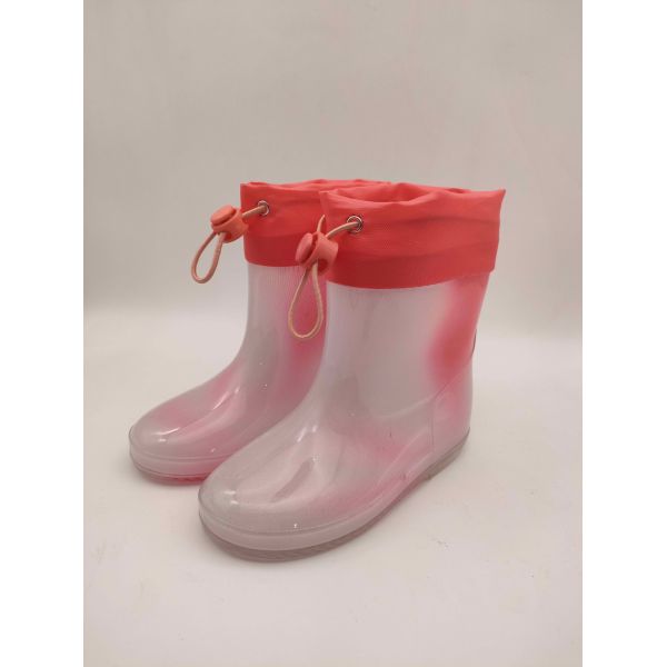 Bottes de pluie pour enfants personnalisées avec doublure étanche amovible Normes de sécurité de l'UE