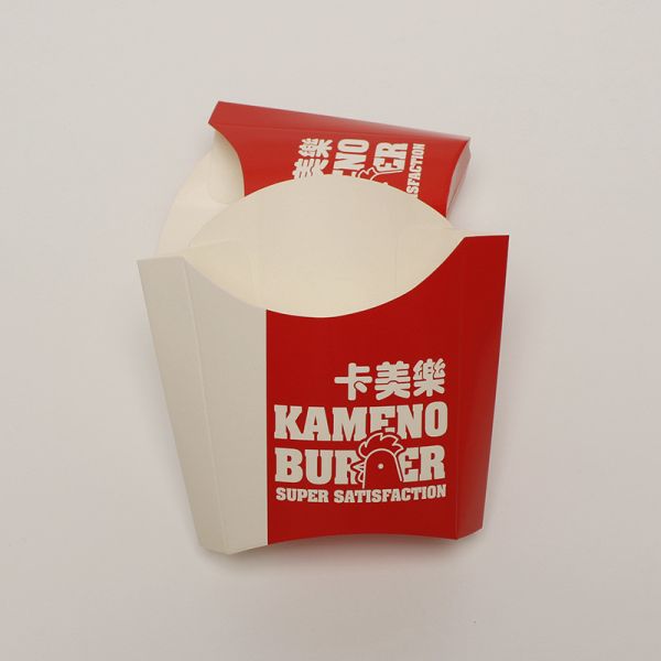 Бумажная упаковочная коробка для одноразовых продуктов для упаковки