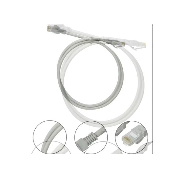 Проверка на 100% непрерывности сетевого патча с позолоченными соединителями с дв