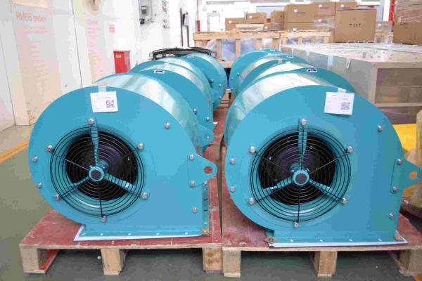 Single Phase 1085rpm Double Inlet Forward Centrifugal Fan With 9 Inch Blade