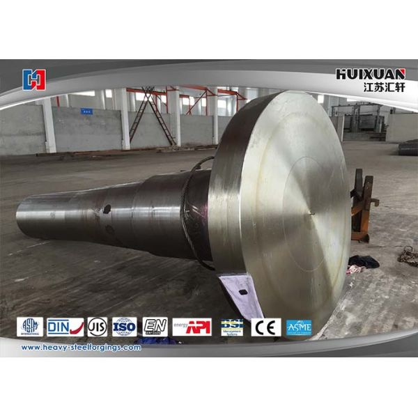 вковка вала цапфы энергии ветра 34КрНиМо6, дует главные валы кованой стали