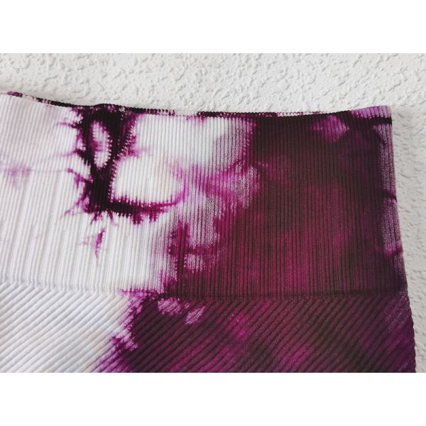 Unicorn Yoga Sports Bra Leggings Set Blue Tie Dye Workout Set 1.3'' Wide