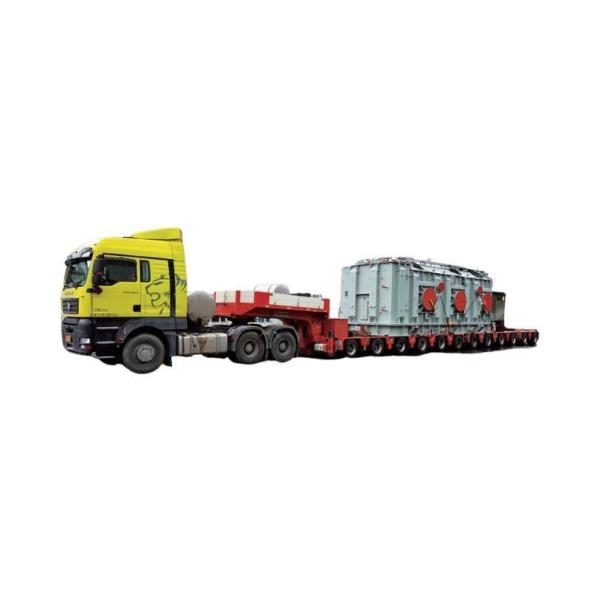 ABS Anti Lock Braking System 200 Ton Multi Axles Hydraulic Trailer For Bridge Transport