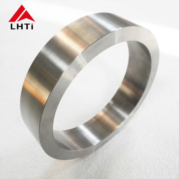 99.99% Pure Titanium Ring Cold Rolled Bright Forged Ring ASTM B381