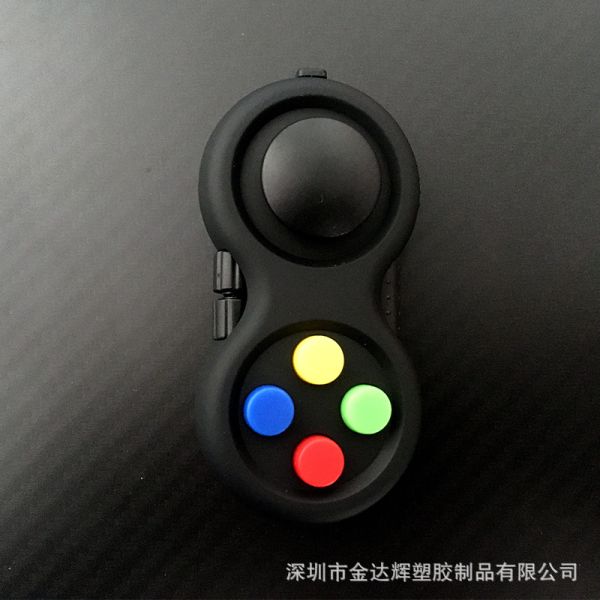 Палец 6 сторон ерзает игрушке 6.5cm 10 цветов для депрессий взрослых