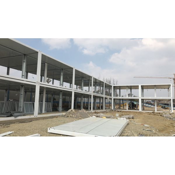 20 футовый отсоединительный контейнерный дом Безопасность Предварительно построенные предварительно сделанные офисные дома