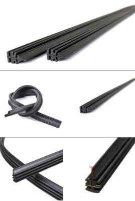 Standard Windscreen Wiper Rubber Strip For Universal Wiper Blades