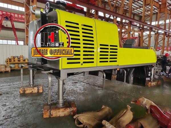 China fábrica de caminhão de bomba de concreto JIUHE bombas de concreto HBC100 sem caminhão bomba de concreto para venda